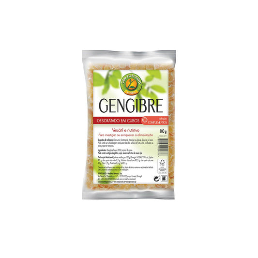Gengibre des cubos 100% 100g