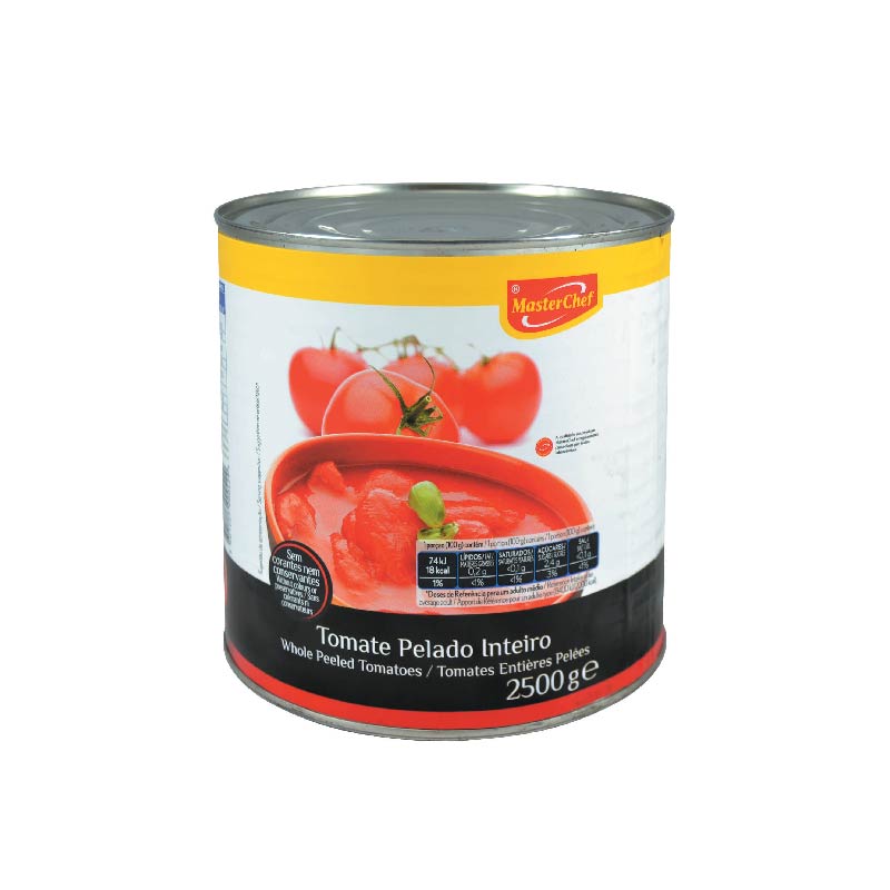 Tomate pelado Masterchef 2,5kg