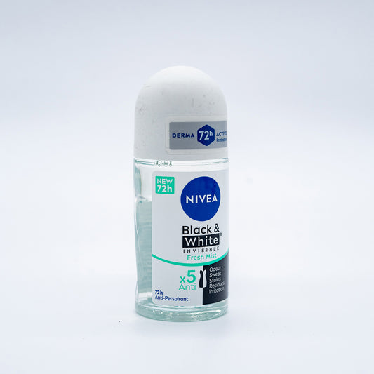 Roll On Black e White Nivea 50ml