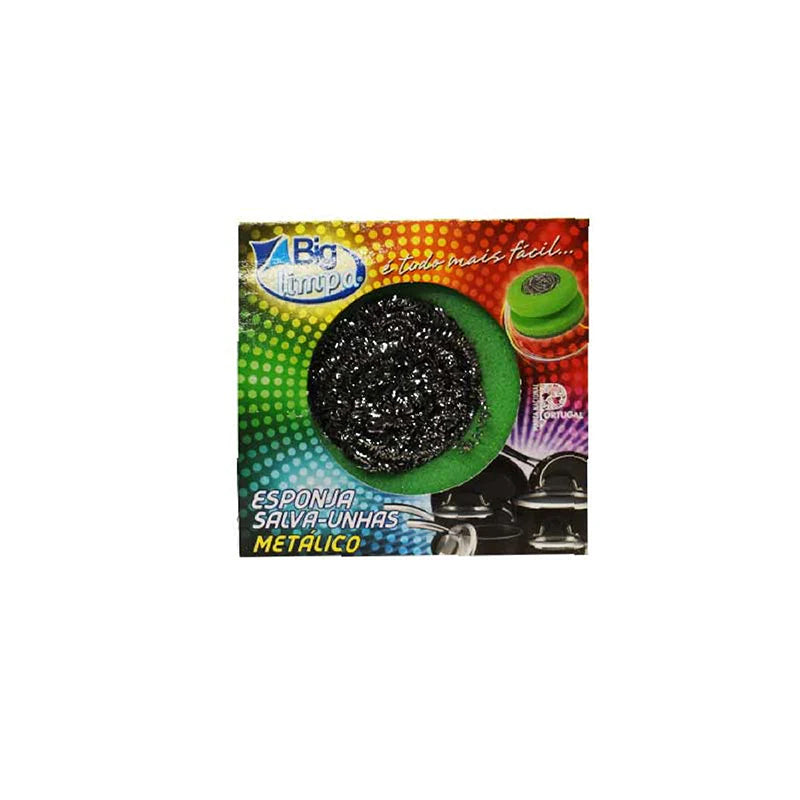 Salva unhas fibra verde Big Limpa