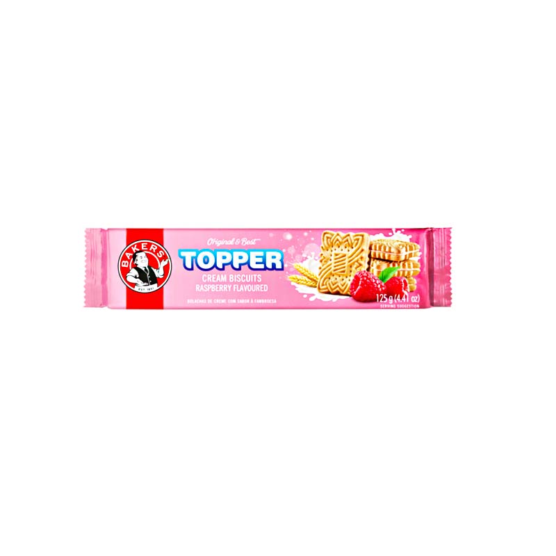 Bakers topper framboesa 125g