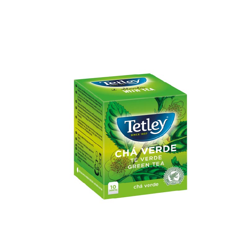 Chá verde Tetley 10 saquetas