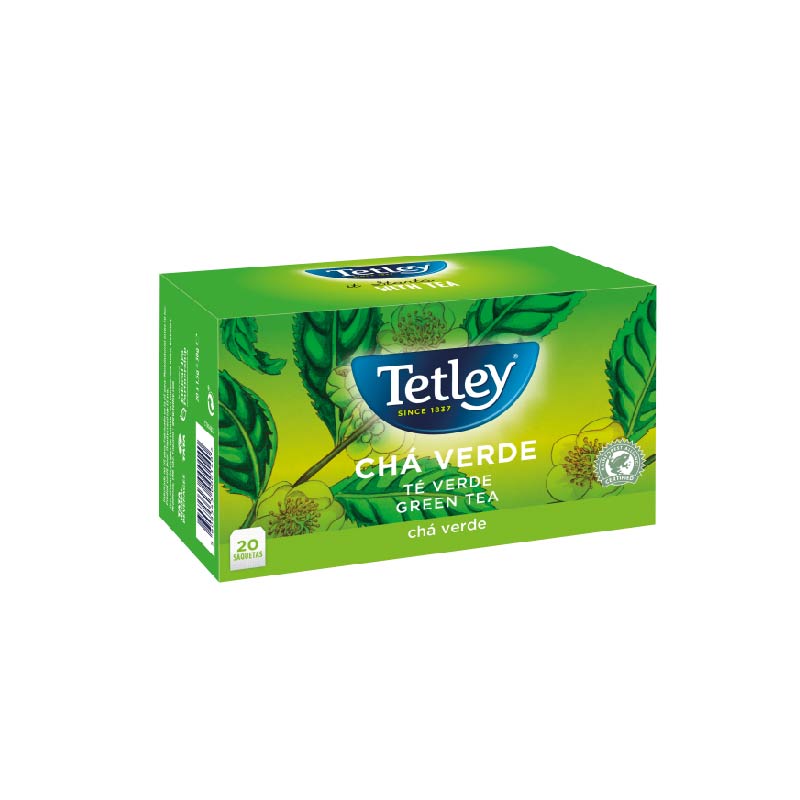 Chá verde Tetley 10 saquetas
