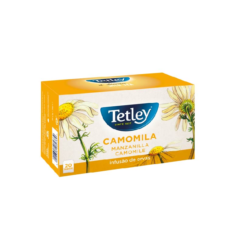 Chá camomila Tetley 20 saquetas