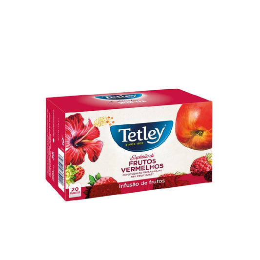 Chá frutos vermelhos Tetley 20 saquetas