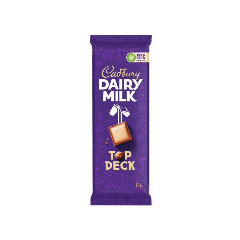 Chocolate top deck Cadbury 80g