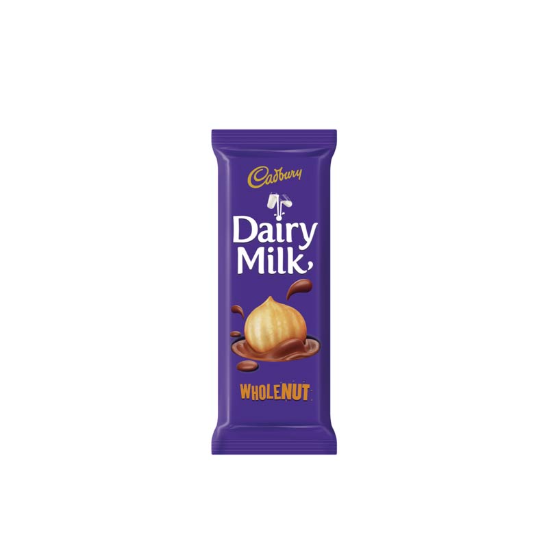 Chocolate wholenut Cadbury 80g