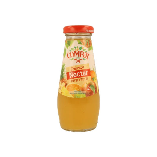 Sumo clássico de  tutti frutti Compal 200ml