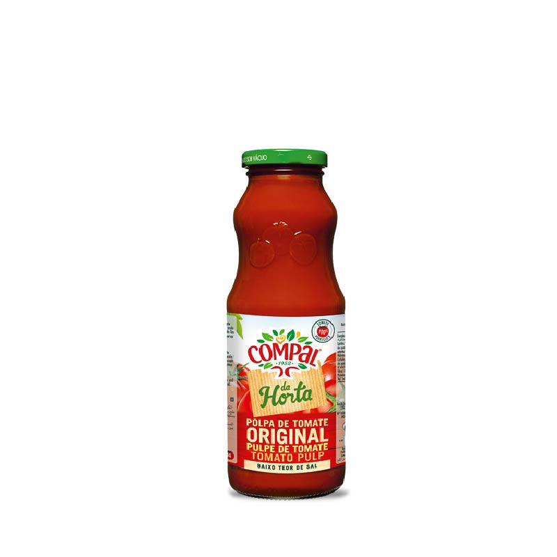 Polpa de tomate garrafa Compal 500g