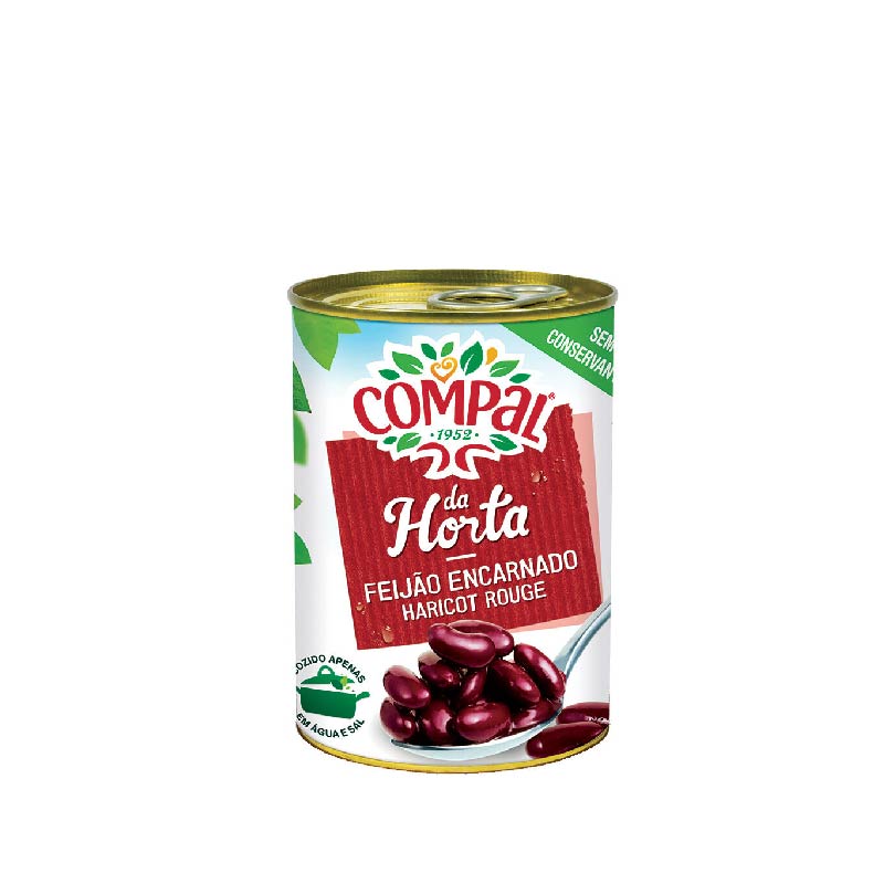 Feijão encarnado Compal 410g