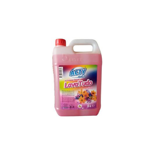 Lava tudo floral Acty 5L