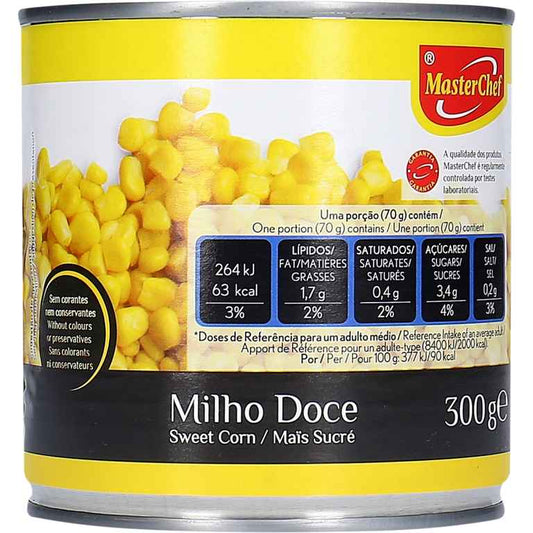Milho doce Masterchef 300g