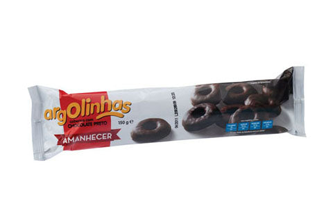 Bolachas argolinhas de chocolate negro Amanhecer 150gr