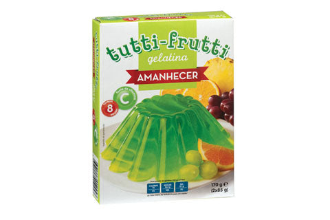 Gelatina tutti fruit Amanhecer 170gr
