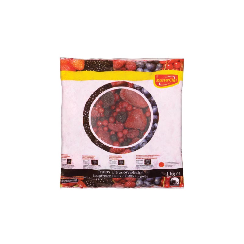 Frutos vermelhos congelados Masterchef 1Kg