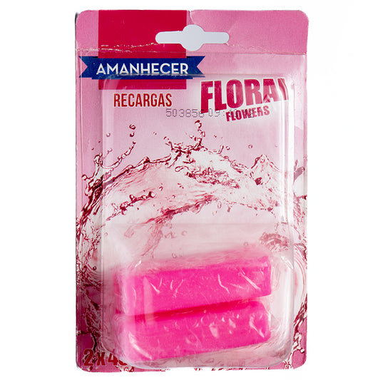 Bloco WC Floral Recarga Amanhecer 2x40gr