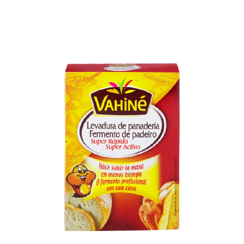 Fermento padeiro Vahine 4x4 6g