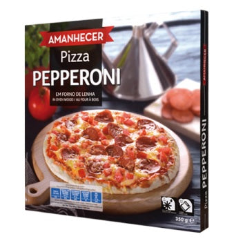 Pizza peperoni forno de lenha Amanhecer 350gr