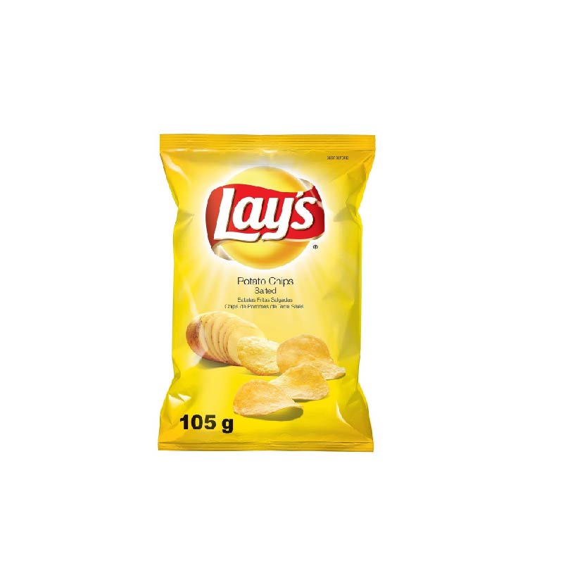 Batata frita salted Lays 105g