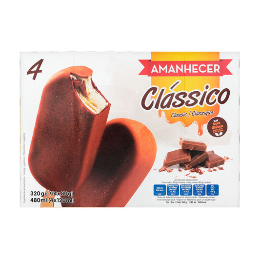Gelado classico Amanhecer 4x120ml