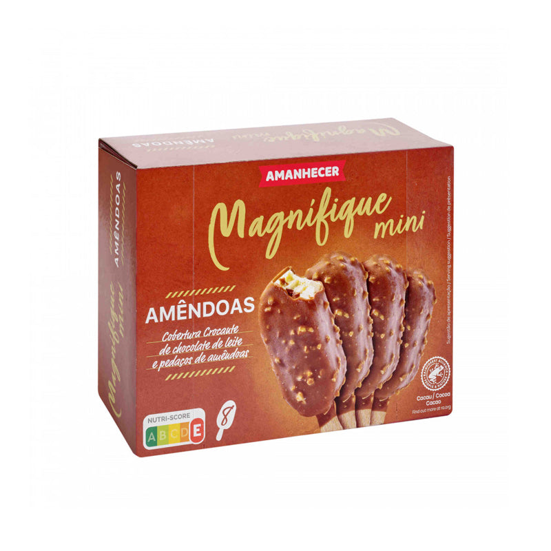 Gelado mini amendoa Amanhecer 8x60ml