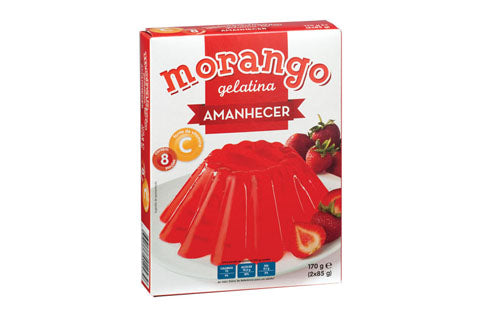 Gelatina morango Amanhecer 170gr