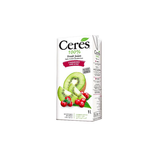 Sumo de cranberry e kiwi Ceres 1L