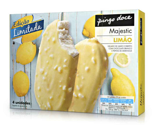 Gelado majestic limão PD 6x100ml