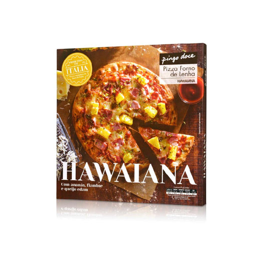 Pizza hawaiana congelada forno de lenha Pingo Doce 350g