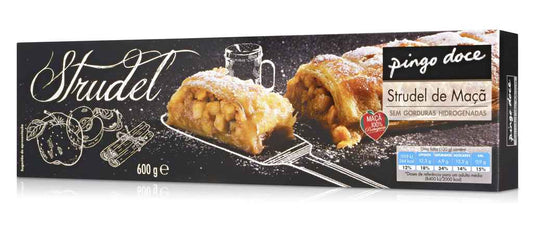 Strudel maçã congelada Pingo Doce 600g