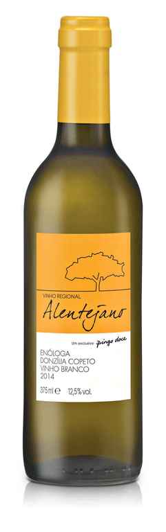Vinho branco Alentejo Pingo Doce 37,5cl