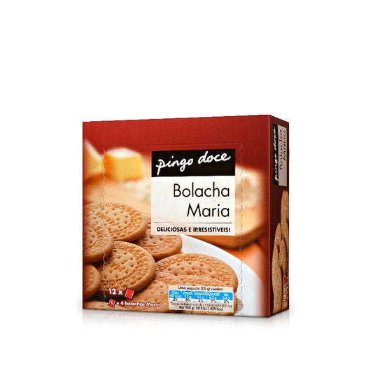 Bolacha maria unidoses Pingo Doce 300g