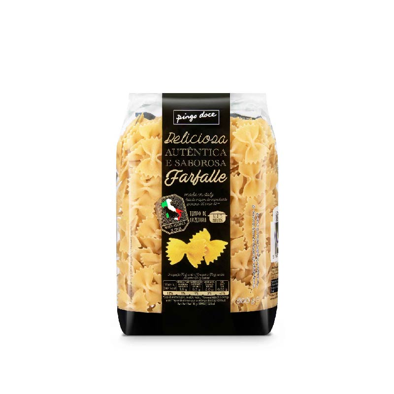 Massa farfalle Pingo Doce 500g