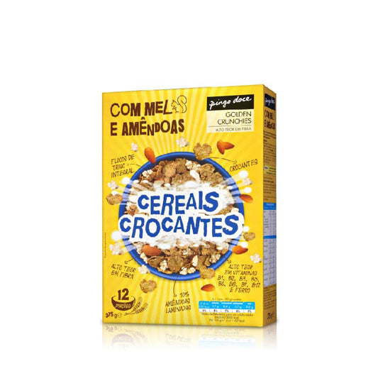 Cereais mel&amendoa Pingo Doce 375g