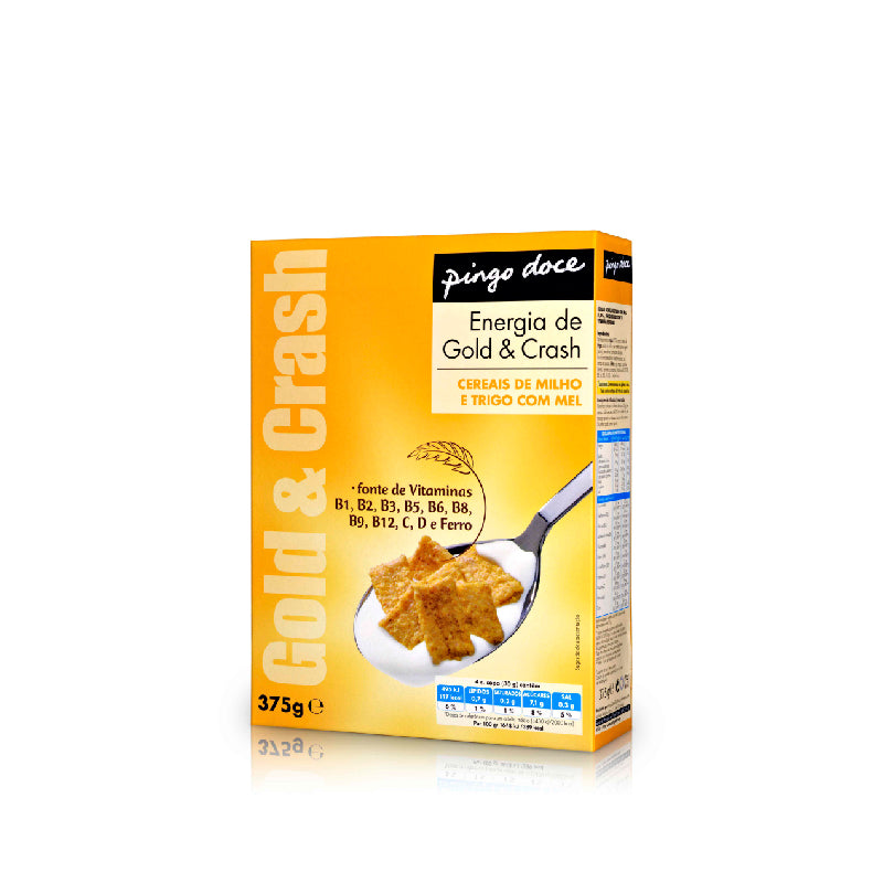 Cereais gold&crash Pingo Doce 375g