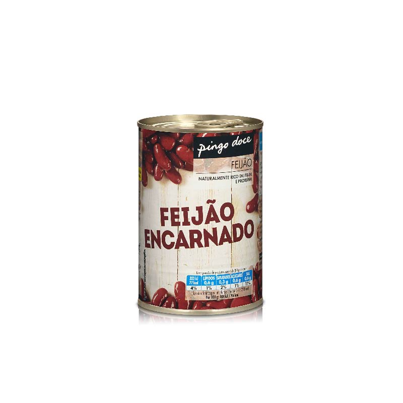 Feijão encarnado Pingo Doce 420g