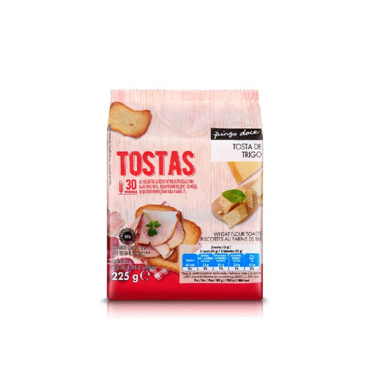 Tosta regular Pingo Doce 225g