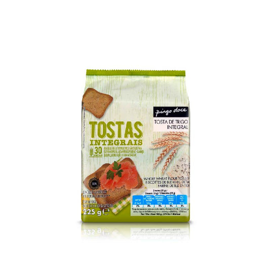 Tosta integral Pingo Doce 225g