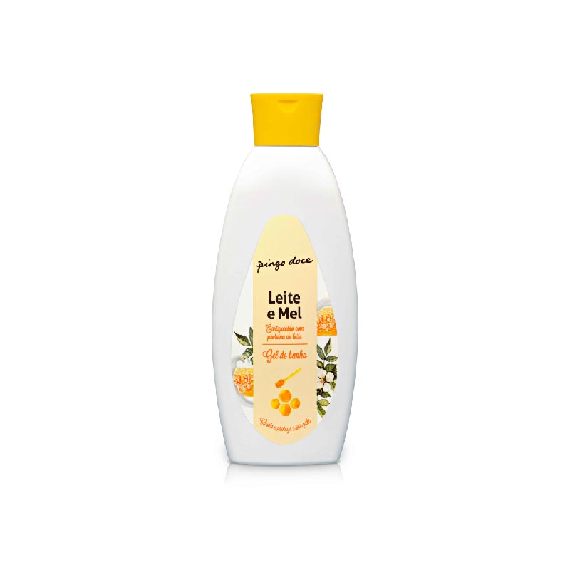 Gel de banho leite & mel Pingo Doce 750ml