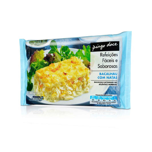 Bacalhau c/natas Pingo Doce 380g