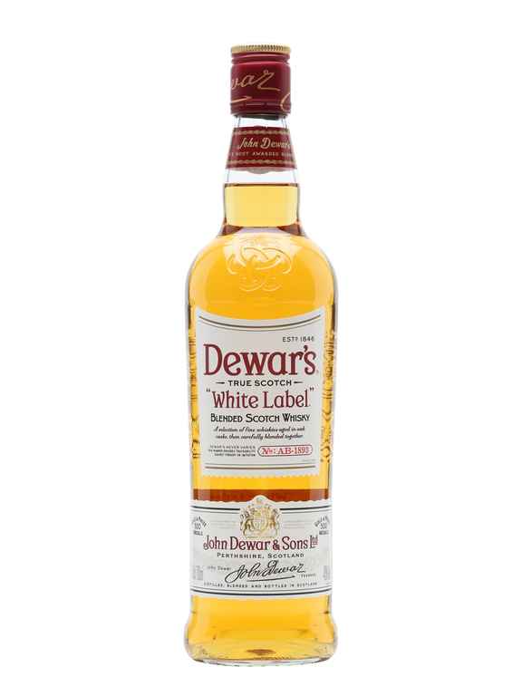 Whisky dewars white 750ml