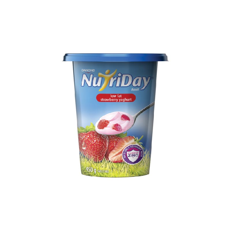 Iogurte de morango Nutriday 450g