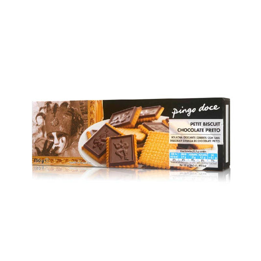 Bolacha petit biscuit chocolate negro Pingo Doce 150g