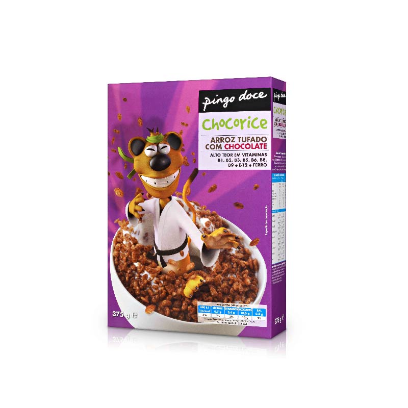 Cereais choco rice Pingo Doce 375g