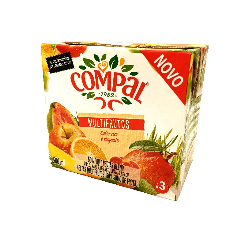 Sumo de multifrutos Compal 500ml