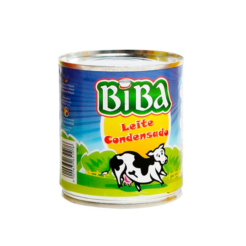 Leite condensado Biba 390g