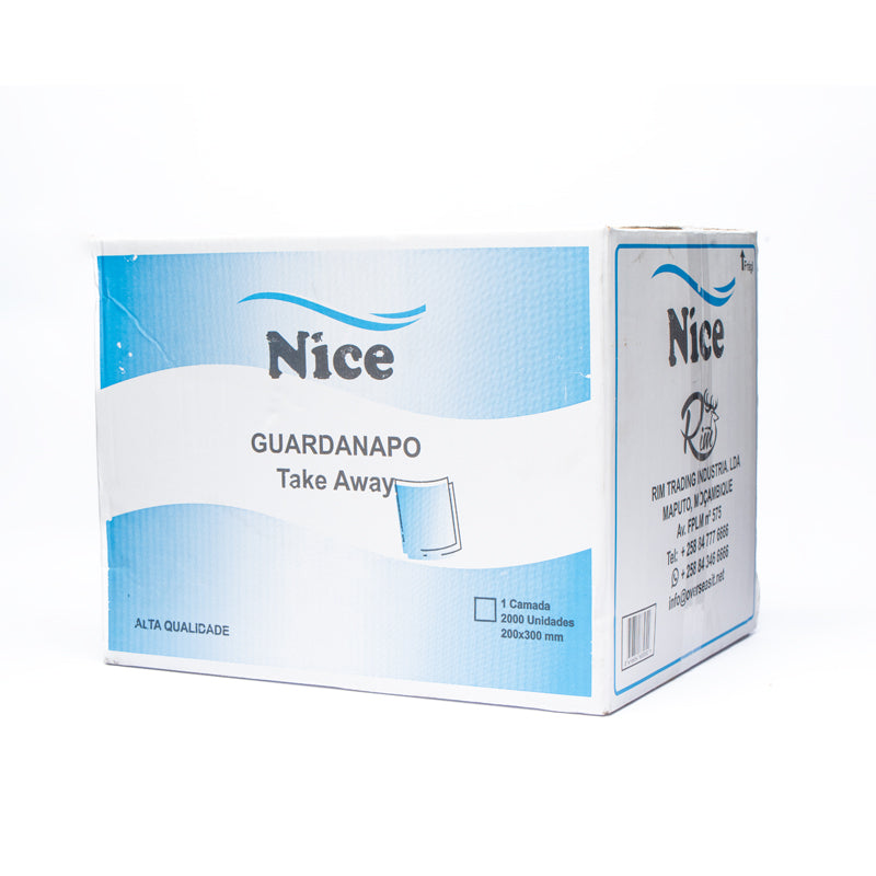 Guardanapo take away simples Nice 1x2000