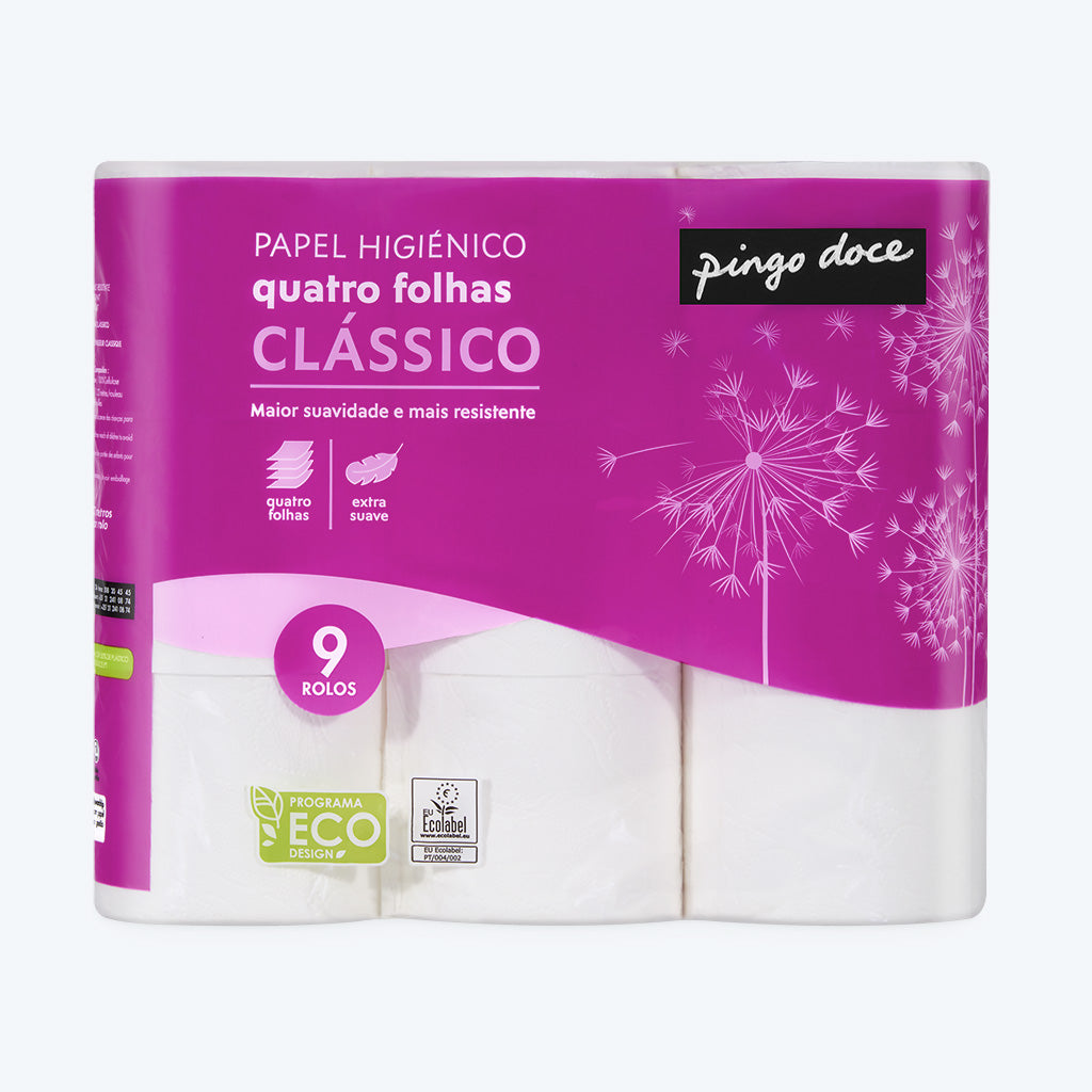 Papel Higienico 4folhas PD 9r
