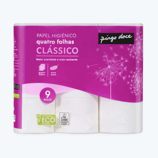 Papel Higienico 4folhas PD 9r