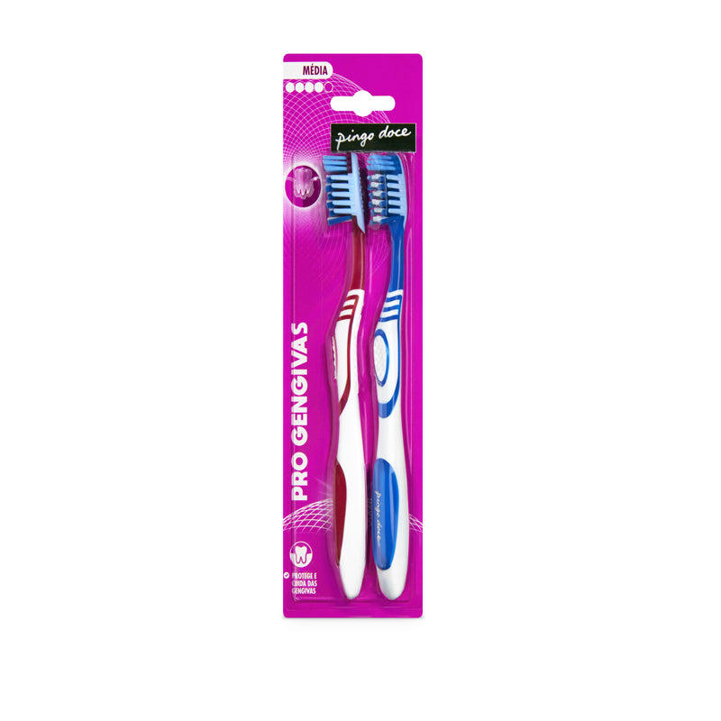 Escova dentes para gengivas Pingo Doce 2 uni